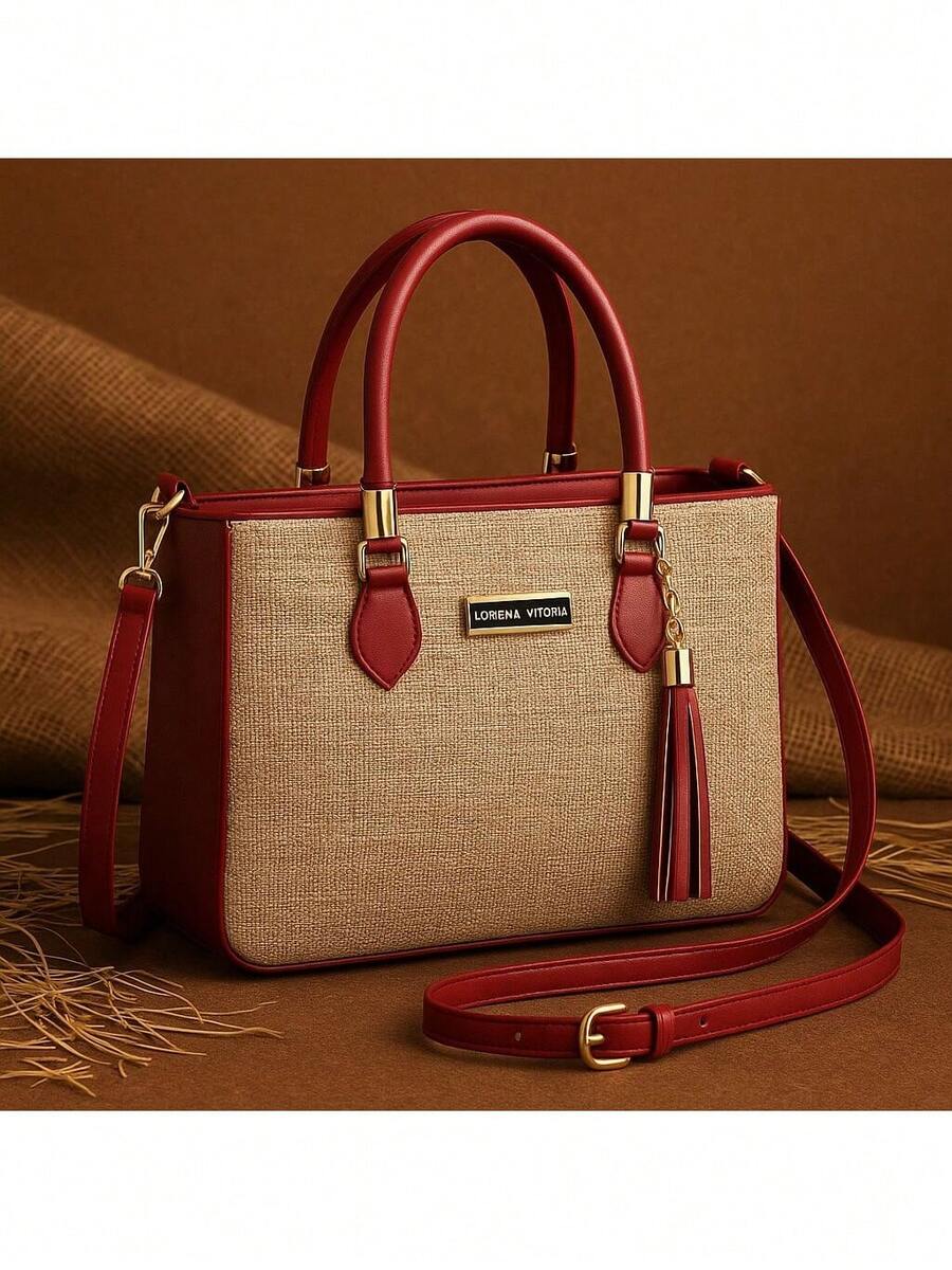 Lorena Vitoria Women's Crossbody Bag Side Bag - 紅色 - 查看 1