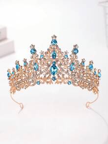 1 chiếc băng đô vương miện công chúa đính đá sang trọng cho bé gái - Nhiều màu - Xem 7