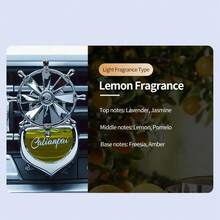 1 pieza Ambientador de rejilla de ventilación para coche, difusor de fragancia para coche, clip para rejilla de aire acondicionado, gel perfumado de larga duración - Unitalla - Ver 13