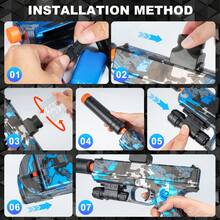 unilabo 2025 New Electric Blaster Gun Toy - High Precision Shooting Toy With Goggles | Suitable For Outdoor Fun Party Games - Ideal Festival Birthday GiftS For Boys Girls(No Bullets) - Multicolor - View 12