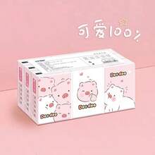 1 套 3/6/9/18 包迷你纸巾，可爱小狗、时尚熊猫、小猫图案，口袋纸巾，可爱木浆手帕，便携式清洁纸巾，适用于厨房、卧室、旅行、客厅、洗脸、清洁、玩耍等场合。 - 彩色 - 查看 9