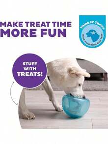 Outward Hound By Planet Dog Lover And Dog Mom Love Snoop Interactive Treat Dispensing Dog Lover And Dog Mom Love Toy, Large, Blue - 紅色 - 查看 7