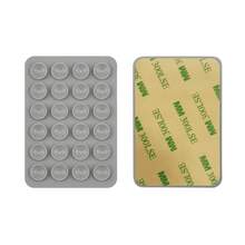 畅销 24 件硅胶吸盘，适用于手机和平板电脑 - 通用型，背面粘性强，抓握牢固，兼容 、Android 手机，生日、家人、朋友礼物，手机支架，手机配件 - 白色 - 查看 4