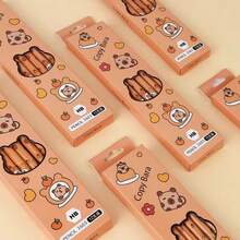 12 Peças Conjunto de Lápis Capivara, Lápis Criativos de Alta Qualidade para Estudantes, Suprimentos de Pintura, Cores e Estilos Aleatórios (1 Caixa=12 Peças), Presentes para Família, Amigos, Colegas, Escritório, Escola, Desenho, Estudantes, Marcadores, Papelaria, Meninos, Meninas, Materiais Escolares, Volta às Aulas