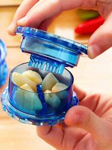 1/2件装金属蒜蓉压榨器，专业手动蒜蓉切割器，蒜姜压榨器，蔬菜切碎器/蒜蓉切割器和去皮器/调味料和香料工具/日常家居用品/厨房配件/厨房/情人节/婚礼/情人节/复活节/斋月