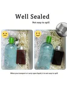 3 Rolls Stretch Film Shrink Wrap Roll Non-Heated Bottle Sealer Easy To Use Bottle Packaging Supplies, Suitable For Bottle, Bottle, Jar Sealing Film - Clear - View 2