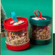 1 Stücke / 5 Stücke / Weihnachten / Heiligabend / Premium Geschenkbox / Für Grundschüler / Kindergarten / Lehrer / Süßigkeitenbox / Leere Box für Weihnachtsverpackung / Geschenkbox