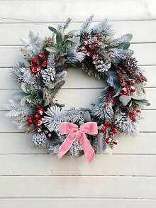 1/6/12个粉色小天鹅绒圣诞蝴蝶结，适用于圣诞树、花环、礼品包装、工艺品、婚礼、派对、扭结蝴蝶结，可用于糖果袋、烘焙食品袋、丝带蝴蝶结、圣诞树装饰、圣诞花环蝴蝶结装饰，适用于圣诞礼品包装、家居花环、栅栏、壁炉、婚礼派对装饰、家居装饰、圣诞装饰、房间装饰、冬季装饰 - JQ43 - 查看 5