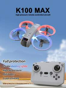 CASRRA The Latest Model K100 Mini Drone, Which Is Set To Be Launched In 2025, Is Equipped With A Screen Remote Control And A Camera. 360° Anti-Collision, Intelligent Suspension, Powerful Power Supply, And Multi-Speed Switching. The Battery Life Of A Single Battery Is Approximately 5 To 8 Minutes. This Affordable Drone Makes It An Ideal Flying Toy For Teenagers And Beginners, As Well As A Holiday Gift