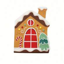 QILJH-A Set von Feiertags-Lebkuchenhaus-Taschentüchern | Einweg-Tischservietten mit Weihnachts- und Feiertags-Motiven, gestaltet mit Zuckerstangen, Bäumen und Schneeflocken | Perfekt für Weihnachtsfeiern und Winterfeiern, Weihnachtsdekoration, Zubehör für Weihnachtsveranstaltungen und thematische Einweg-Tischservietten für Geburtstagspartys - DUOSE - Übersicht 4