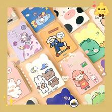 5pcs/10pcs/20pcs Mini Animal Notebook Set - Adorable Cartoon Animal Patterns With Inspirational Quotes, Frog, Pig, Rabbit And Various Animal Designs, College Ruled Pages, Compact Size, Suitable For Christmas Party Gifts, Office Prizes, Classroom Supplies (Durable Paper), Fun Design, Back To School Gifts, School Rewards - Multicolor - View 2