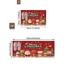 1 bộ/1 cái/2 cái Thảm cửa chống trượt họa tiết chủ đề Giáng sinh, Thảm cửa chống trượt sợi siêu bền, Thích hợp trang trí tiệc ngày lễ, nhà bếp, phòng tắm, phòng ăn, phòng ngủ, có thể làm quà tặng Giáng sinh - Nhiều màu - Xem 15