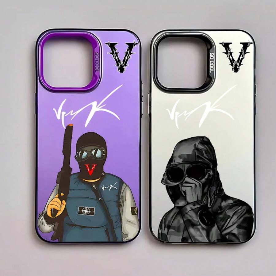 Omerta 47, Omerta 47 IPhone Case Hot Fashion VRUNK Phone Case For IPhone 16e 16 15 14 13 12 11 Mini Pro Max X XR XSMAX 8 7 Plus Anti-Drop Matte Backside - CYB-300YJJ05011A2 - 查看 1