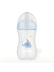 Easy Flow Elephant Baby Bottle | Anti-Colic Baby Bottle | Ultrasoft Silicone Nipple | 120ml / 270ml / 330ml | Buba - 淺藍色 - 查看 7