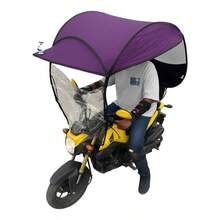 Toldo Morado Cubresol Para Motoneta Proteccin Sol Lluvia Rayos - MUCHOS - Ver 1