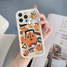 Funda de teléfono de manga japonés C-Chainsaw M-Mans FUNDA compatible con  12 11 13 14 15 16 17MINI Max Pro Plus, funda trasera suave de TPU, compatible con funda de  17, funda de  17 Pro, funda de  17 Pro Max - z3 - Ver 1