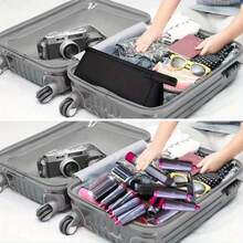 Waterproof Carrying Case For  Styler & Shark Flexstyle Hair Dryers | Multi-Color Options | Sleek, Durable Travel Organizer With Secure Closure | Portable And Protective Design - màu đen - Xem 8