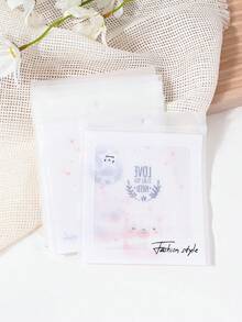 20 件圣诞卡通圣诞老人铃铛驯鹿星星圣诞树印花礼品袋珠宝配饰收纳袋适用于节日派对婚礼家居，混合装随机发货 - 彩色 - 查看 8