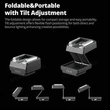 Godox Godox TR TTL Hot Shoe Riser Compatible With Canon E-TTL II Nikon I-TTL Fujifilm OM System TTL Systems For IT20 IT22 IT30PRO