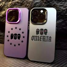 Omerta 47, Omerta 47 IPhone Case O-OmertaES 47 M-Maes Singer Phone Case For IPhone 16 15 14 13 12 11 Pro Max Black Matte Multicolor Laser Metallic Aurora Cover - Z2 - Xem 3