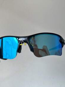 UV400 Sunglasses With Polarized Lens - 黑色配藍色 bb b/p - 查看 2