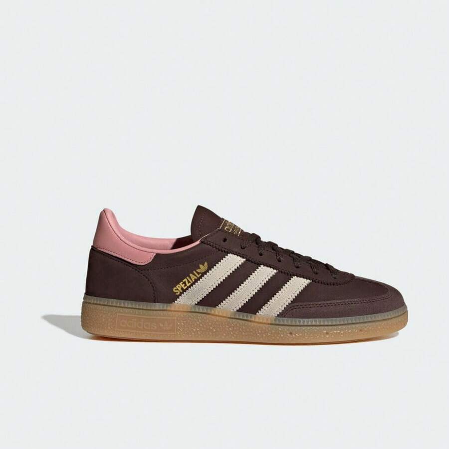 Adidas Originals Unisex HANDBALL SPEZIAL W Casual Sports Shoes, Low-Top JR0852 - Brown - View 1