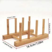 5/3层竹制展示架——坚固耐用，节省空间，可垂直悬挂展示油画和丙烯画——艺术家工作室装饰收纳架，竹制工艺品装饰品。竹制书架，易于组装，方便在床边或书桌上存放书籍。多功能竹制收纳架。