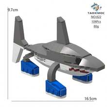 Tungtungtung Sahur, Bombardiro Crocodile, Tralalero Tralala, Lilililalila, Brr Brr Patapim, Shimpanzinni Bananini, Bombombini Guzini, AI-Generated Animals, Abstract Animals, Building Block Decor, Animal Building Blocks, Birthday Gift, Collectible Decor