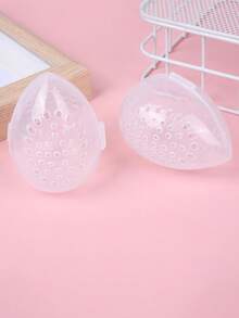 1/3/5pcs Makeup Sponge Storage Box, Breathable Anti-Moisture Transparent Makeup Sponge Holder, Makeup Blender Case, Travel Portable Breathable Storage Box, Suitable For Vacation, Beach, Bathroom, Bedroom, Large Capacity, Back To School Essential, Great Gift For Women, Christmas Gift,Room Decor - White - View 13