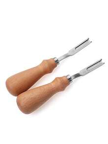 1pc Leather Edge Trimmer, Leather Thinning Tool, Leather Grinding Tool, Manual Leather Edge Finishing Tool