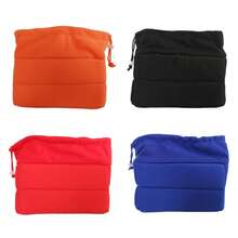 Camera Insert Bag Partition Padded Bag Velvet Shockproof Protection Camera Lens Case Soft Bag For Canon Nikon DSLR Cameras - Multicolor - View 4