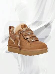 UGG Lowmel Chestnut (Women's)- Women's Cozy Indoor-Outdoor & Snow Day Wear Shoes With Cloud-Level Comfort, Low-Profile Casual Design For Autumn Winter,Back To School Event -Mother's Day Gifts-Father's Day Gift - Snow Boots-1144032 CHE - 栗 - 查看 2