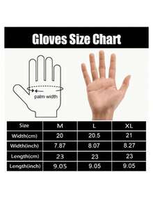 男士冬季保暖手套一双，自行车手套，加厚手套，触屏面料手套，雪地手套，滑雪手套，冬季装备