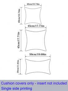 Marble Pattern Cushion Cover Without Filler, Modern Throw Pillowcase For Sofa, Home Decor - Multicolor - View 2