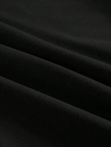 女士T恤 - 黑色 - 查看 3