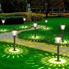 2 pièces Lumières solaires ultra-brillantes pour l'extérieur, alimentation solaire de l'aube au crépuscule, circuit d'alimentation, éclairage de jardin à allumage automatique, éclairage de paysage décoratif à LED, convient pour les trottoirs, les terrasses et les cours