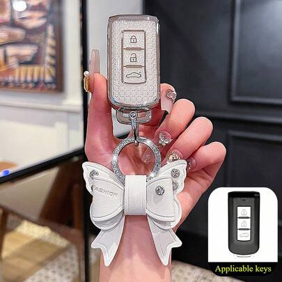 1 Pc 3 Buttons TPU Car Smart Key Protection Cover Fit For Mitsubishi Outlander Lancer Mirage Accessories