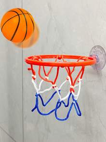 Mini Basketball Hoop, No Outdoor Court Needed, Can Be Used In Bedroom, Office, Compact & Foldable For Easy Storage, Suction Cup Design For Wall Mounting, Sports Toy For Kids, Stress Relief For Office, Also A Great Gift - Multicolor - View 7