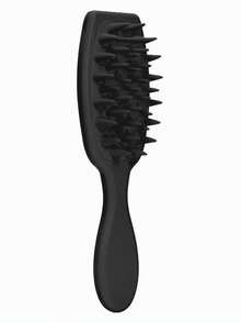 1支硅胶头皮按摩刷，长柄设计，促进头发生长，去除头皮屑，家用美发造型工具（粉色、黑色、棕色、紫色可选），美发造型套装，美发造型工具套装，美发配件 - 彩色 - 查看 8