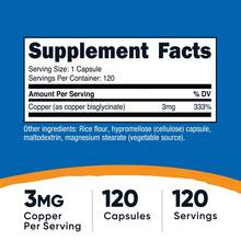 Nutricost Copper Glycinate Capsules (120 Capsules, 3MG Copper Per Serving) - Non GMO, Vegan | Mineral Supplement, Premium Quality, Non-GMO, Vegan Friendly - 其他 - 查看 2