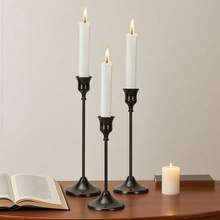 WAXJJDW Candlesticks 6/18-Piece Set For Tapered Candles, Decorative Candlesticks Bulk Candle Stick Holders Tapered Candlesticks Suitable For Table Centerpieces Wedding Dinner Anniversary Home Decoration - Nhiều màu - Xem 8