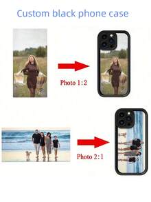 1pc Customized Personalized Pattern Grit Ladder Full Silicone Lens Protection Phone Case, Compatible With Apple 16, 15, 14, 13, 12, 11 Pro Max Series, Cat, Floral Bright Pink, Burgundy Red Fashion, Fashion, Colorful, Matching Phone Case, Simple Customized, Personalized, Unique, Mother's Day Gift Phone Case