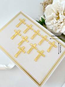 Thẻ quà tặng hình thánh giá bằng acrylic tráng gương, cá nhân hóa: Lễ rửa tội, Lễ đặt tên, Quà tặng lễ rước lễ, Thẻ quà tặng đám cưới, Thẻ quà tặng sinh nhật lần thứ 15, Thẻ quà tặng tiệc mừng em bé chào đời, Thẻ quà tặng lễ rửa tội, Thẻ quà tặng, Thẻ tùy chỉnh, Tình yêu vĩnh cửu - Nhiều màu - Xem 10