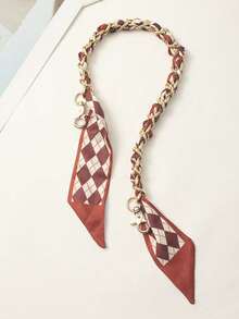 1pc Alloy Chain Scarf/Phone/Bag Strap - Pastel - View 4