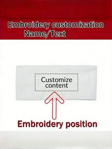 1pc Customized Embroidered Text Sports Headband, Sweatband For Men & Women, Basketball, Running, Fitness, Yoga, New Design Moisture Wicking Headband, Christmas Gift - Multicolor - View 11