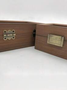 3 Slots Wood Watch Storage Boxes, Coconut Brown Watch Display Case With Glass Window, Wood Watch Display Case Ideal Gift For Men In Father Day Birthday Valentines Wedding Anniversary,Multifunctional: This Watch Storage Box Can Not Only Hold Watches.