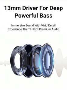 PHILIPS TAT1168 Adaptive Noise Cancelling True Wireless Earbuds Bluetooth 5.3 Headphones 24H Playtime Fast Charging IPX4 Sweatproof Super Lightweight Comfort Fit For Running Workout Sport Office - White - View 6