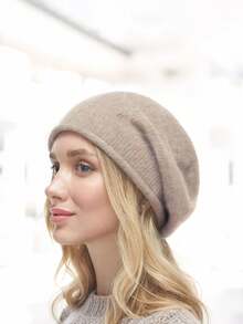 A Soft, Warm And Lightweight Knitted Cap For Ladies, A Comfortable Winter Accessory For Autumn Outfits, And A Perfect Gift Choice - Multicolor - View 6