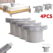 NetHong 4Pcs Bed Sheet Fixing Clip Invisible Bed Cover Fastener Quilt Sheet Straps Holder Clip Non-Slip Fixing Device Bedsheet Clips - Grey - View 4