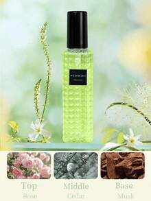 1 pièce Vaporisateur de parfum UD CLUB, parfum de pêche, série de parfums Légende JO+, 100 ml, 6 parfums différents : longue durée, naturel, frais. Ce vaporisateur d'air frais portable est parfait pour les fêtes.